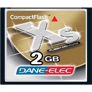 Dane Elec 2Gb Compact Flash Card 35x XS