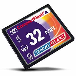 DANE-ELEC 32 Mb Compact Flash Card