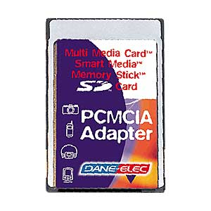 Dane Elec 4-in-1 PCMCIA Adaptor