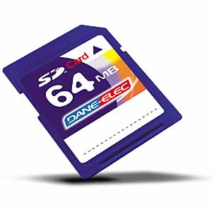 DANE-ELEC 64 Mb SD Card