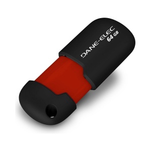 Dane-Elec 64GB Capless USB Flash Drive