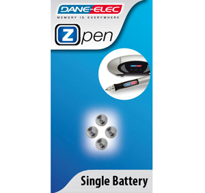 Dane-Elec Batteries for Zpen V393 (Single Pack) - Ref. AC-DP1-BATTERY