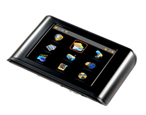 Dane-Elec Music Touch - MP3/MP4 Player - 4GB Black