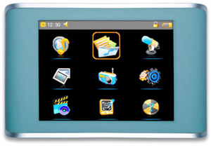 Dane-Elec Music Touch - MP3/MP4 Player - 4GB Blue