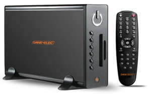 dane-elec So Speaky - Multimedia External Hard Disk Drive - 1024GB (1 Terabyte) - With 4 in 1 Card Reader