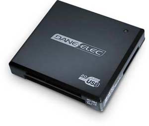dane-elec USB 2.0 15in1 Memory Card Reader/Writer (SDHC Compatible)
