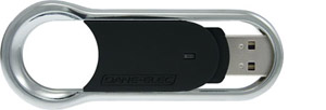 Dane-Elec USB 2.0 Zmetal Flash Drive - 2GB - HEAVY METAL!