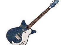 Danelectro 59 Original Guitar Alligator Blue