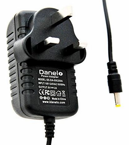 Danelo 9V Mains AC Power Adaptor Charger Philips PD7030/05 7`` Portable DVD Player