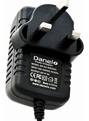 Danelo 9V Power Supply Charger for Gear4 HouseParty Rise iPhone Dock