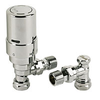 DANFOSS RAS-D Chrome TRV 8/10/15mm Angled and L/S