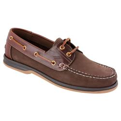 Daniel Hechter Male 0402 Leather Upper Leather Lining in Mocca, Navy