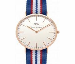 Daniel Wellington Mens Classic Belfast 40mm Rose