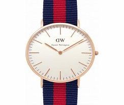 Daniel Wellington Mens Classic Oxford 40mm Rose