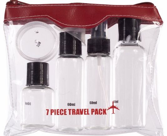 Danielle 7 Piece Air Travel Bottle Set