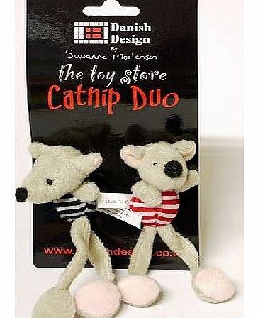 Danish Design Midge and Madge Catnip Duo Cat Toy
