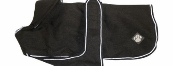 Danish Design Waterproof Dog Coat, 24-inch, Ebony