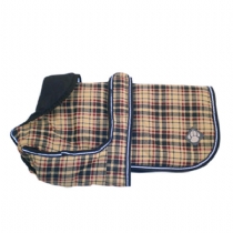 Classic Check Waterproof Dog Coat