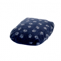Danish Designs Sherpa Fleece Navy Fibre Bed