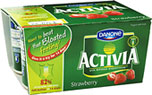 Activia Strawberry Bio Yogurt (4x125g) Cheapest in Ocado Today! On Offer