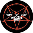Danzig Pentagram Button Badges