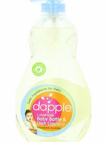 Dapple Baby Bottle amp; Dish Liquid, 6x16.9oz