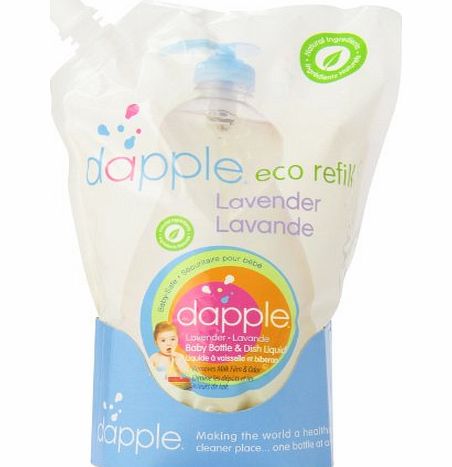 Dapple Eco-Smart, Refill Pack, Baby Bottle amp; Dish Liquid, 34 fl oz (1005.5 ml)