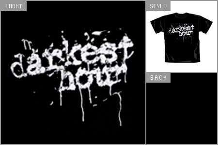 Darkest Hour (White Logo) T-Shirt imp_SSTDHLOG
