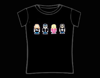 Darkness, The The Darkness Figures Skinny T-Shirt