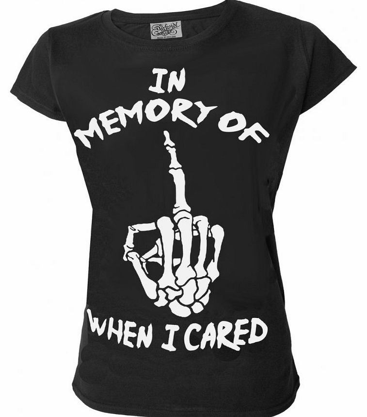 Darkside Clothing In Memory Of When I Cared T-Shirt