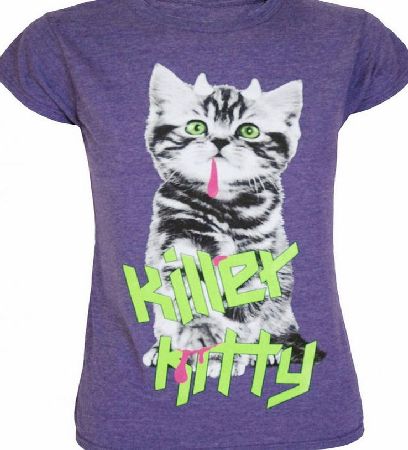 Darkside Clothing Killer Kitty T-Shirt - Size: L