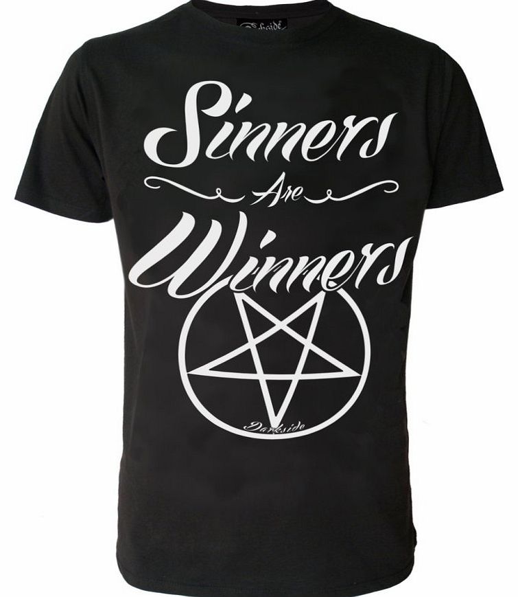 Darkside Clothing Sinners Are Winners T-Shirt