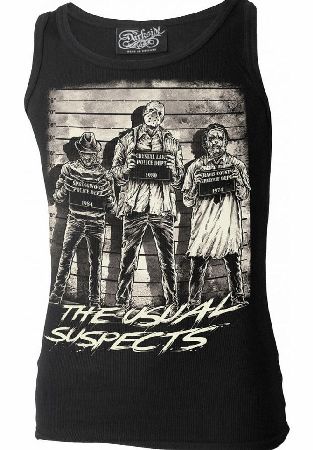 Darkside Clothing The Usual Horror Suspects Beater Vest