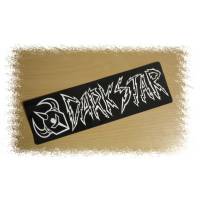 Darkstar OVERSIZED BAR DECK STICKER - BLACK/SILVER
