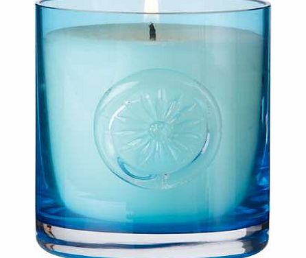 Dartington Crystal Small Flower Glass Candle