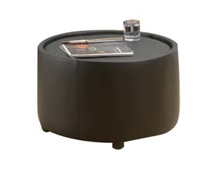 DARWEN leather faced tub tables