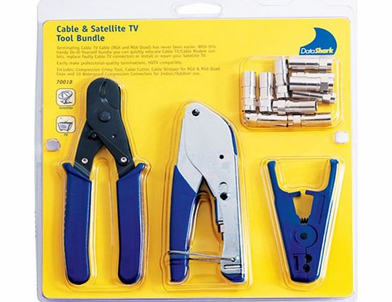 Datashark PA70018 Digital Cable and Satellite Tool Bundle
