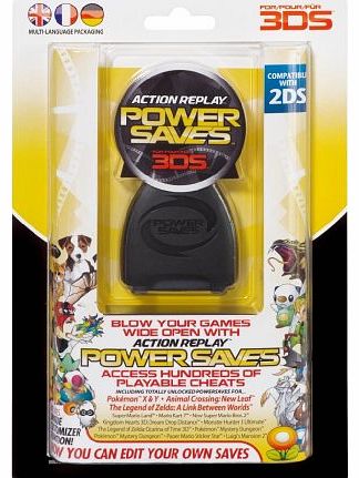 Action Replay Power Saves (Nintendo 2DS / 3DS XL / 3DS)