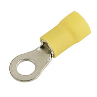 Crimp Yellow Ring 6mm Pack of 100