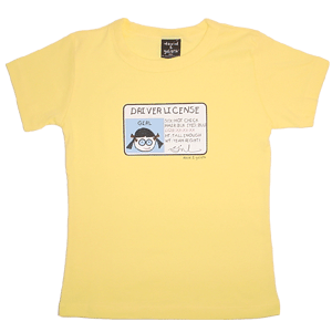 Driver License Tee