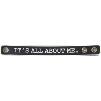 David and Goliath Its All About Me wristband