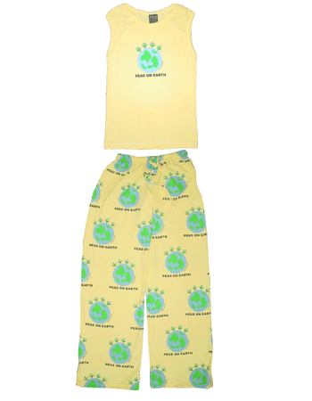Peas On Earth Pyjama Set