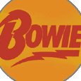 David Bowie Logo Button Badges
