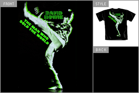 David Bowie (Superman) T-Shirt cid_6707TSBP