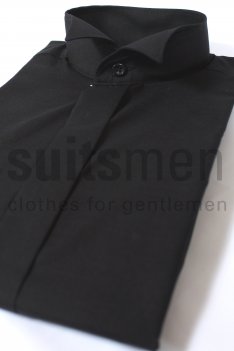 David Latimer Wing Collar Boys Dress Shirt