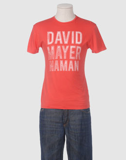 DAVID MAYER NAMAN TOPWEAR Short sleeve t-shirts MEN on YOOX.COM