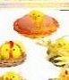 Davies Easter chenille chicks in nests - 5 Assorted designs/styles - ONE chosen at random. Ideal for Easter bonnet decorations