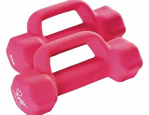 Davina Set of Dumbbells - 2 x 2kg