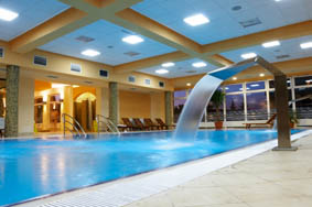 Day at a health spa with treatment