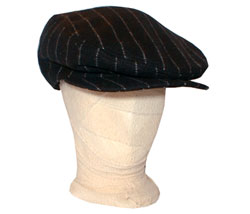 Day Pinstripe flat cap